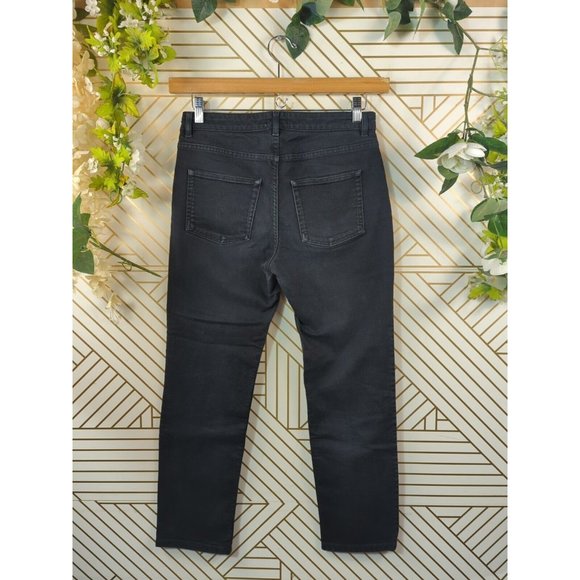 ACNE Studios Women's the ROW USED Denim Jeans in Washed Black Size 28 - Picture 7 of 8